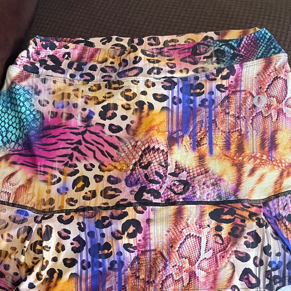 Multicolor Animal Print Women's Skirt